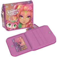 Portmoneu pentru copii Nebulous Stars Hazelia Textil / Purple