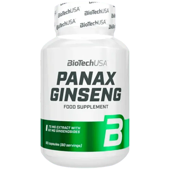 Vitamine și minerale BioTechUSA Panax Ginseng (5999076238651) 60 photo 1 Vitamine și minerale BioTechUSA Panax Ginseng (5999076238651) 60 photo 1