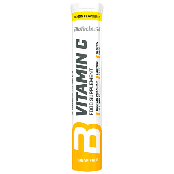 Vitamine și minerale BioTechUSA Vitamin C efferniscent (5999076236534) 20 photo 1 Vitamine și minerale BioTechUSA Vitamin C efferniscent (5999076236534) 20 photo 1