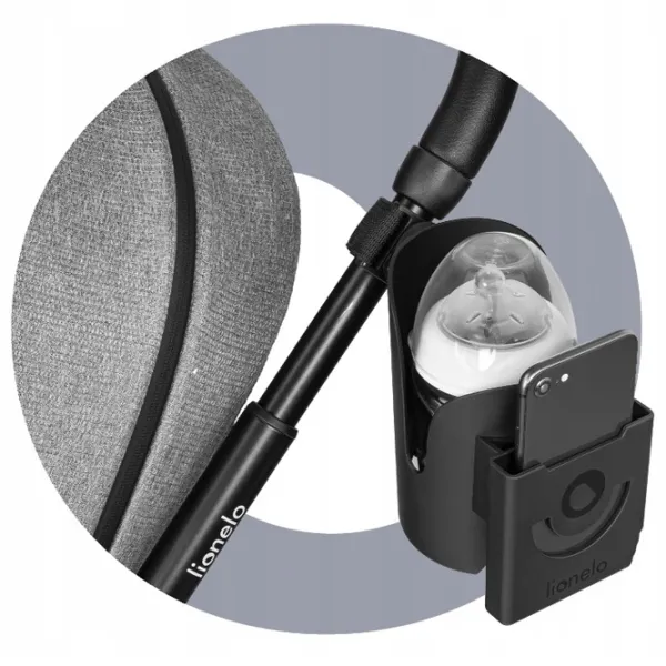 Suport pentru pahar Lionelo Ove  Plastic / Black photo 3