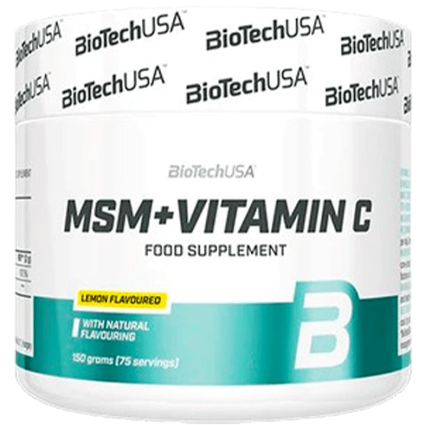 Vitamine și minerale BioTechUSA MSM+Vitamin C (5999076227013)  photo 1 Vitamine și minerale BioTechUSA MSM+Vitamin C (5999076227013)  photo 1