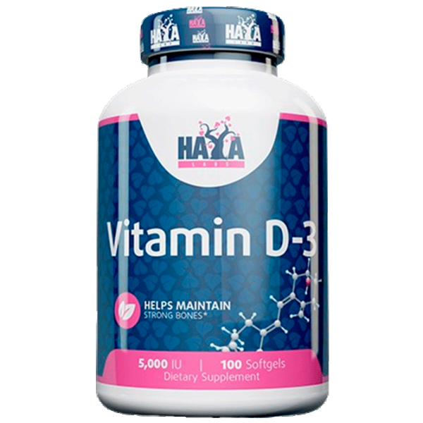 Витамины и минералы Haya Labs Vitamin D3 (854822007828) 100 капсул photo 1 Витамины и минералы Haya Labs Vitamin D3 (854822007828) 100 капсул photo 1
