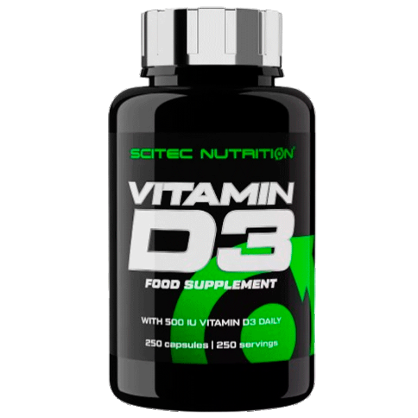 Vitamine și minerale Scitec Nutrition Vitamin D3 (5999100029637) 250 photo 1 Vitamine și minerale Scitec Nutrition Vitamin D3 (5999100029637) 250 photo 1