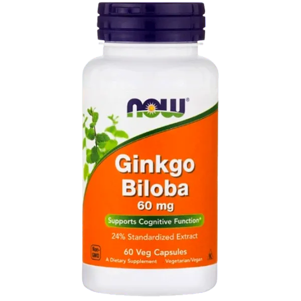 Vitamine și minerale Now Foods Ginkgo Biloba (733739046864) 60 photo 1 Vitamine și minerale Now Foods Ginkgo Biloba (733739046864) 60 photo 1