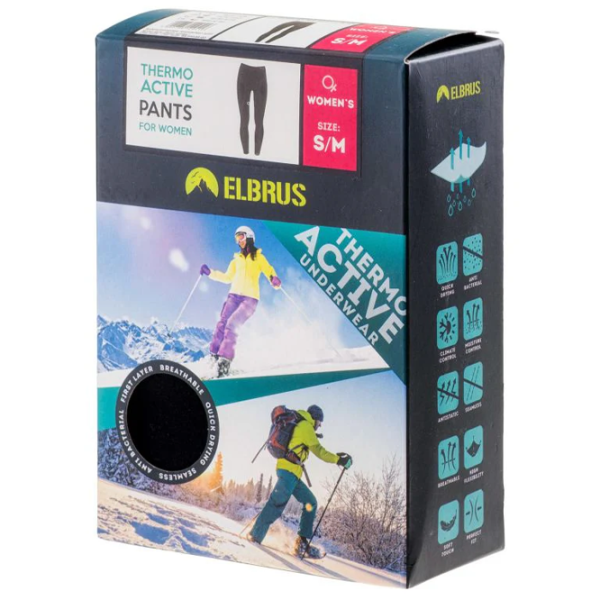 Термо Лосины для женщин Iguana 35796  L/XL / Черный photo 3