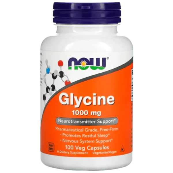 Vitamine și minerale Now Foods Glycine (733739001078) 100 capsule photo 1 Vitamine și minerale Now Foods Glycine (733739001078) 100 capsule photo 1