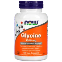 Витамины и минералы Now Foods Glycine (733739001078) 100 капсул