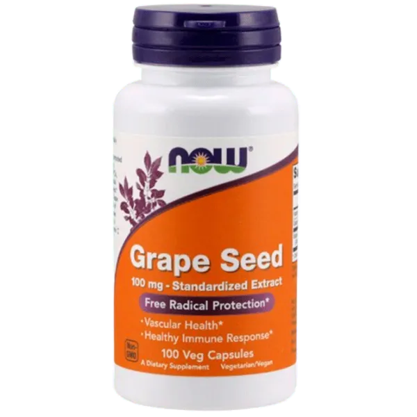 Витамины и минералы Now Foods GRAPE SEED (733739032485) 100 капсул photo 1 Витамины и минералы Now Foods GRAPE SEED (733739032485) 100 капсул photo 1