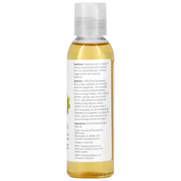 Витамины и минералы Now Foods GRAPESEED OIL (733739077059)  photo 2 Витамины и минералы Now Foods GRAPESEED OIL (733739077059)  photo 2