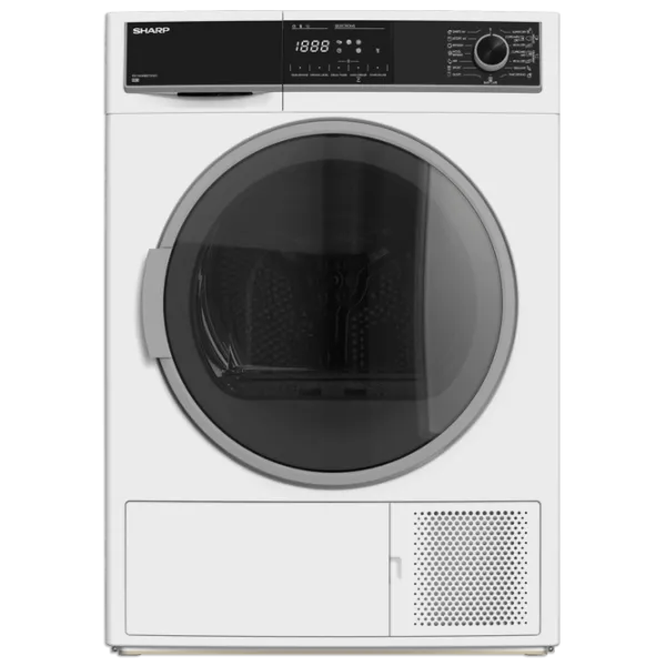 Mașină de uscat rufe SHARP KDHHH8S7GW2EE 8 kg/ White photo 1