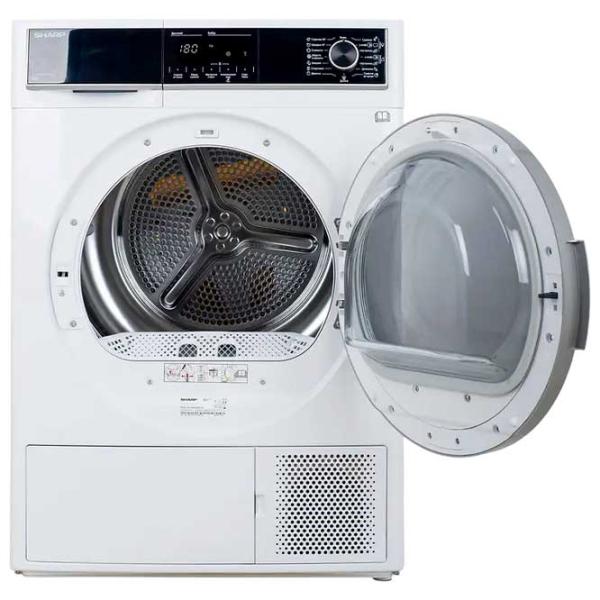 Mașină de uscat rufe SHARP KDHHH8S7GW2EE 8 kg/ White photo 4