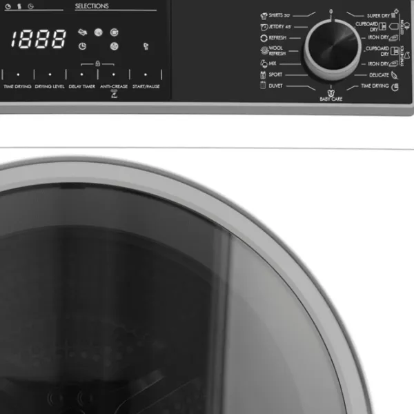 Mașină de uscat rufe SHARP KDHHH8S7GW2EE 8 kg/ White photo 8