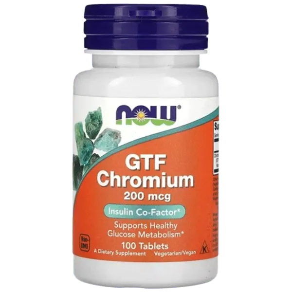 Vitamine și minerale Now Foods GTF CHROMIUM (733739014306) 100 photo 1 Vitamine și minerale Now Foods GTF CHROMIUM (733739014306) 100 photo 1