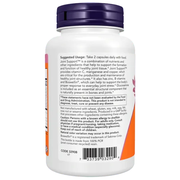 Витамины и минералы Now Foods JOINT SUPPORT (733739032904) 90 капсул photo 3 Витамины и минералы Now Foods JOINT SUPPORT (733739032904) 90 капсул photo 3