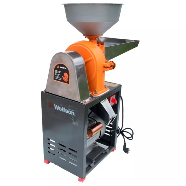 Электрическая мельница Wolfson Industrial  350 кг/ч / 2200 Вт / 5500 об/мин photo 1  Электрическая мельница Wolfson Industrial  350 кг/ч / 2200 Вт / 5500 об/мин photo 1