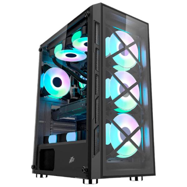 Carcasă 1STPLAYER XP-G Mid Tower / Black photo 2