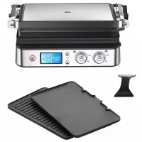 Grill electric Braun CG9047 / 2000 W / Black Inox photo 5