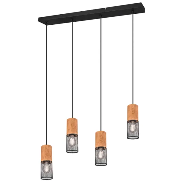 Люстра Trio Tosh 40 Вт / 4 цоколя - E27 photo 1