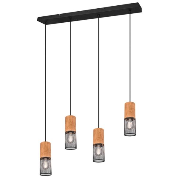 Люстра Trio Tosh 40 Вт / 4 цоколя - E27 photo 1