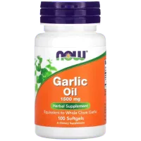 Vitamine și minerale Now Foods GARLIC OIL (733739017901) 100 capsule
