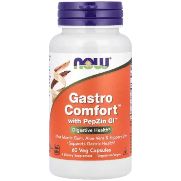 Витамины и минералы Now Foods GASTRO COMFORT WITH PEPZIN (733739035202) 60 photo 1 Витамины и минералы Now Foods GASTRO COMFORT WITH PEPZIN (733739035202) 60 photo 1