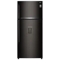 Холодильник LG GTF744BLPZD с верхней морозильной камерой 509 / 180 cm / Черный