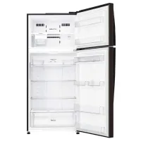 Frigider LG GTF744BLPZD cu congelator sus 509 / 180 cm / Black photo 4