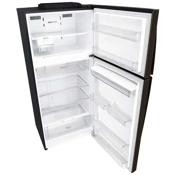 Frigider LG GTF744BLPZD cu congelator sus 509 / 180 cm / Black photo 7