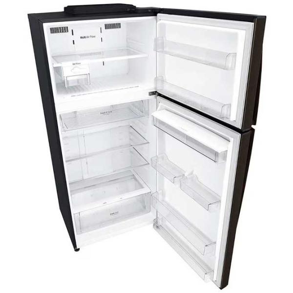 Frigider LG GTF744BLPZD cu congelator sus 509 / 180 cm / Black photo 7