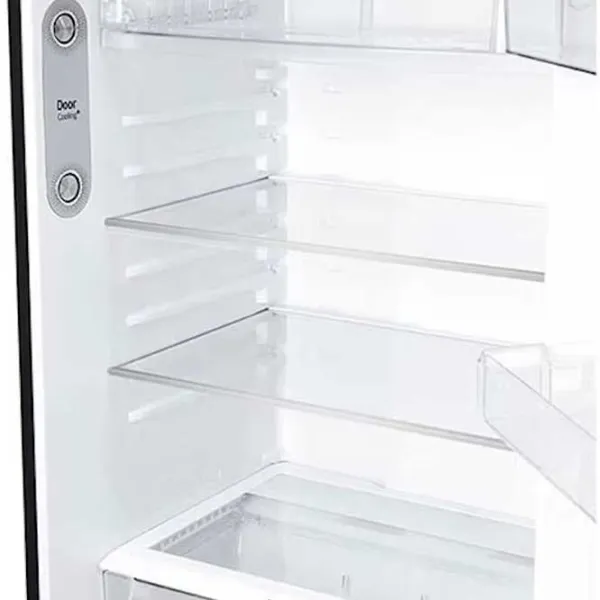 Frigider LG GTF744BLPZD cu congelator sus 509 / 180 cm / Black photo 8