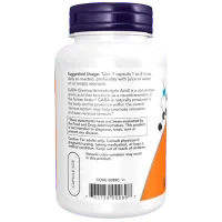 Витамины и минералы Now Foods Gaba (733739000897) 100 капсул photo 2