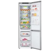 Frigider LG GBV5240CPY cu congelator jos 387 l / 203 cm / Inox photo 2