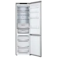Frigider LG GBV5240CPY cu congelator jos 387 l / 203 cm / Inox photo 3