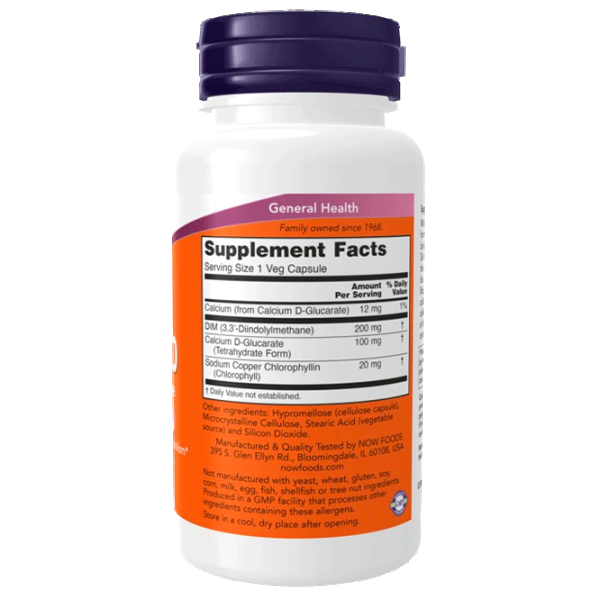 Vitamine și minerale Now Foods DIM 200 Diindolylmethane (733739030498) 90 capsule photo 2 Vitamine și minerale Now Foods DIM 200 Diindolylmethane (733739030498) 90 capsule photo 2