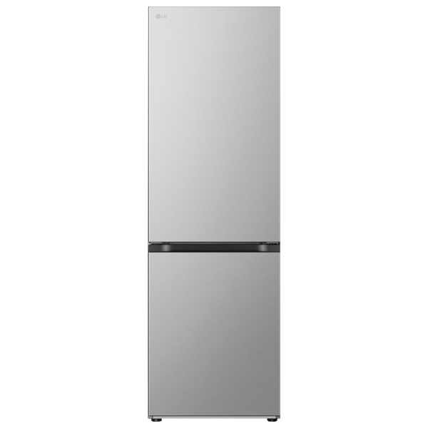 Frigider LG GBV3100CPY cu congelator jos 344 l / 186 cm / Inox photo 1