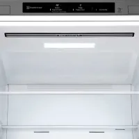 Frigider LG GBV3100CPY cu congelator jos 344 l / 186 cm / Inox photo 4