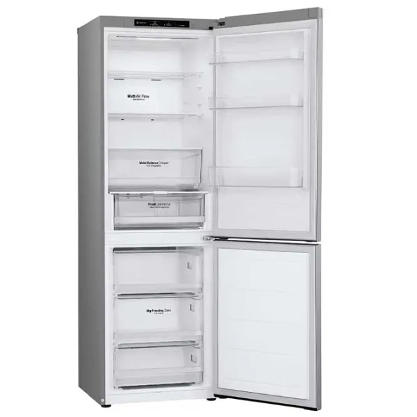 Frigider LG GBV3100CPY cu congelator jos 344 l / 186 cm / Inox photo 7