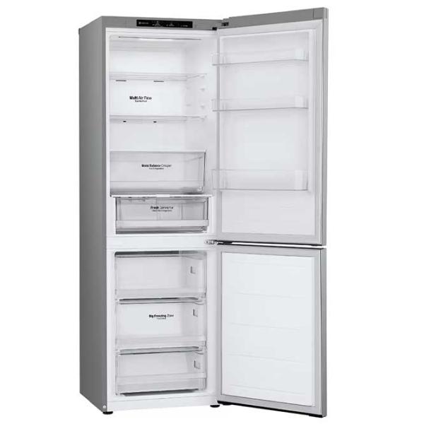 Frigider LG GBV3100CPY cu congelator jos 344 l / 186 cm / Inox photo 7