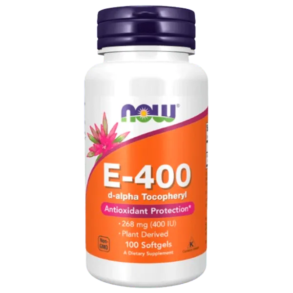 Витамины и минералы Now Foods E-400 (733739008374) 100 капсул photo 1