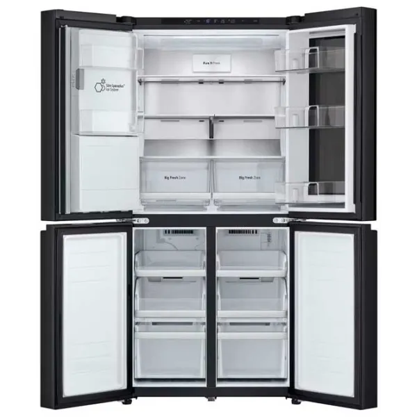 Frigider LG GMG860EPBE InstaView Side by Side 508 l / 178.8 cm / Black photo 8
