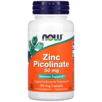 Vitamine și minerale Now Foods Zinc Picolinate (733739015525) 120