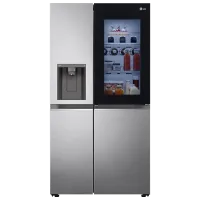 Холодильник LG GSXV80PZLE InstaView Side by Side 635 л / 179 cm / Нержавеющая сталь