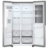 Frigider LG GSXV80PZLE InstaView Side by Side 635 l / 179 cm / Inox photo 14