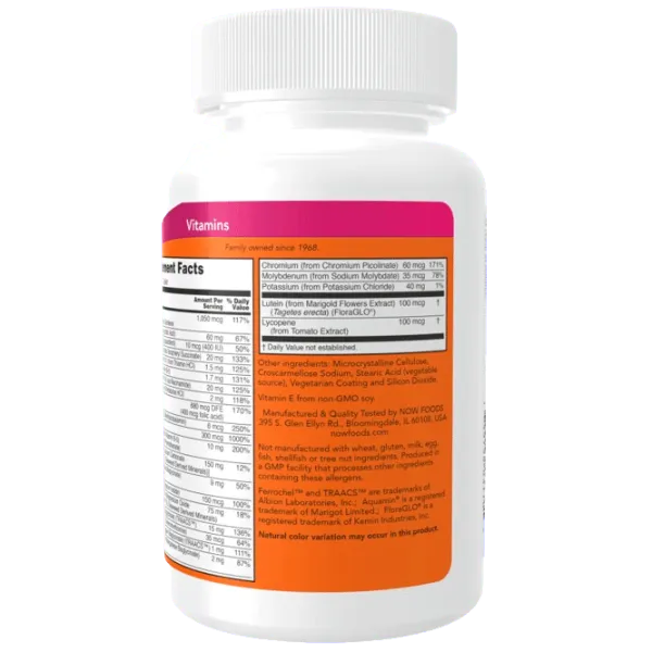 Vitamine și minerale Now Foods DAILY VITS (733739037701) 100 photo 3