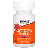 Витамины и минералы Now Foods Vitamin D-3 (733739003768) 120