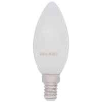 Bec LED cu filament Rexant CN35 604-095 E27 / 9.5 W / 2700 K / 915lm / Yellow