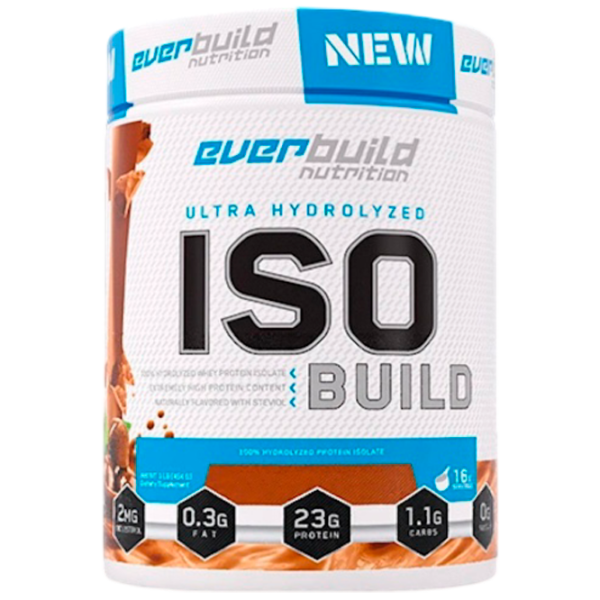 Протеин EverBuild Iso Build 454 г (850049892872) порошок / Кремовое печенье photo 1 Протеин EverBuild Iso Build 454 г (850049892872) порошок / Кремовое печенье photo 1