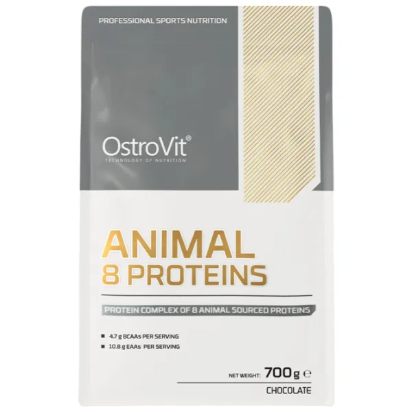 Proteină OstroVit Animal 8 700 g (5903933918617) praf / Ciocolată photo 2 Proteină OstroVit Animal 8 700 g (5903933918617) praf / Ciocolată photo 2
