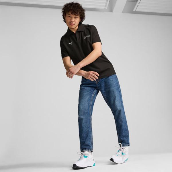 Tricou polo pentru bărbați Puma Mapf1 Pique Black photo 4