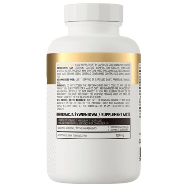 Vitamine și minerale OstroVit Lecitina 1200 (5902232618600) 70 photo 3 Vitamine și minerale OstroVit Lecitina 1200 (5902232618600) 70 photo 3